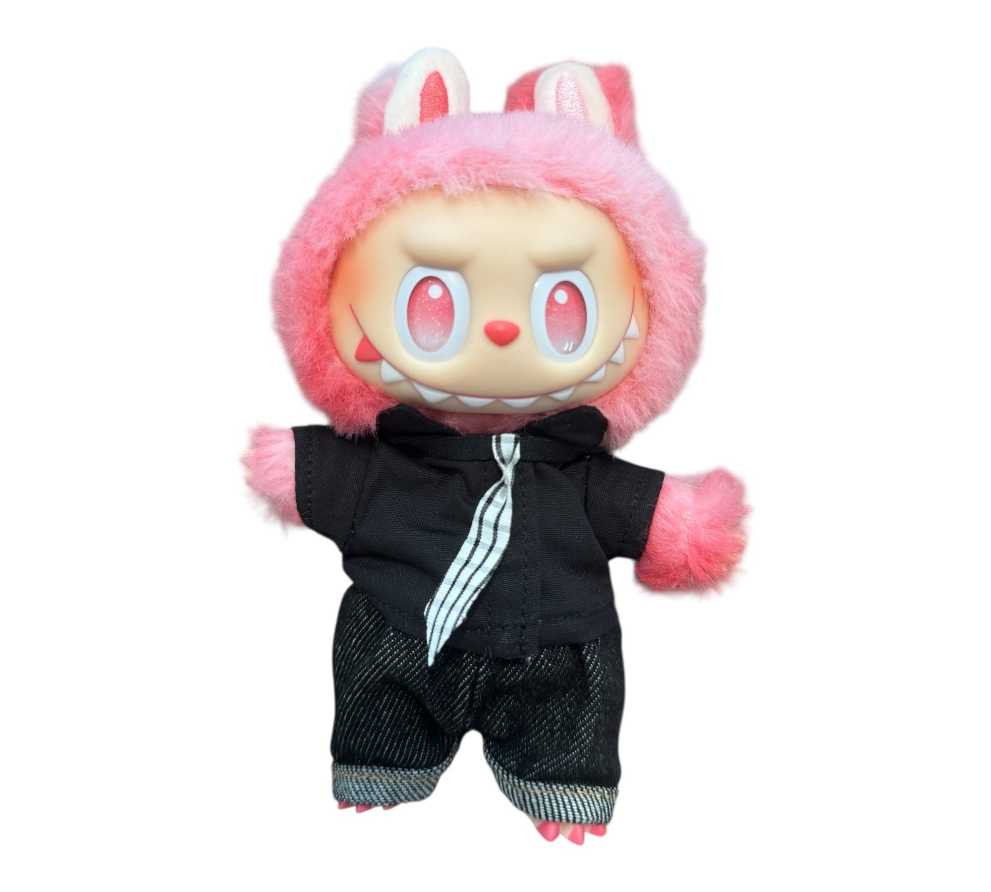 Dress Up Your 17cm Plush Toys – Handmade Outfits with Personality! with Tie