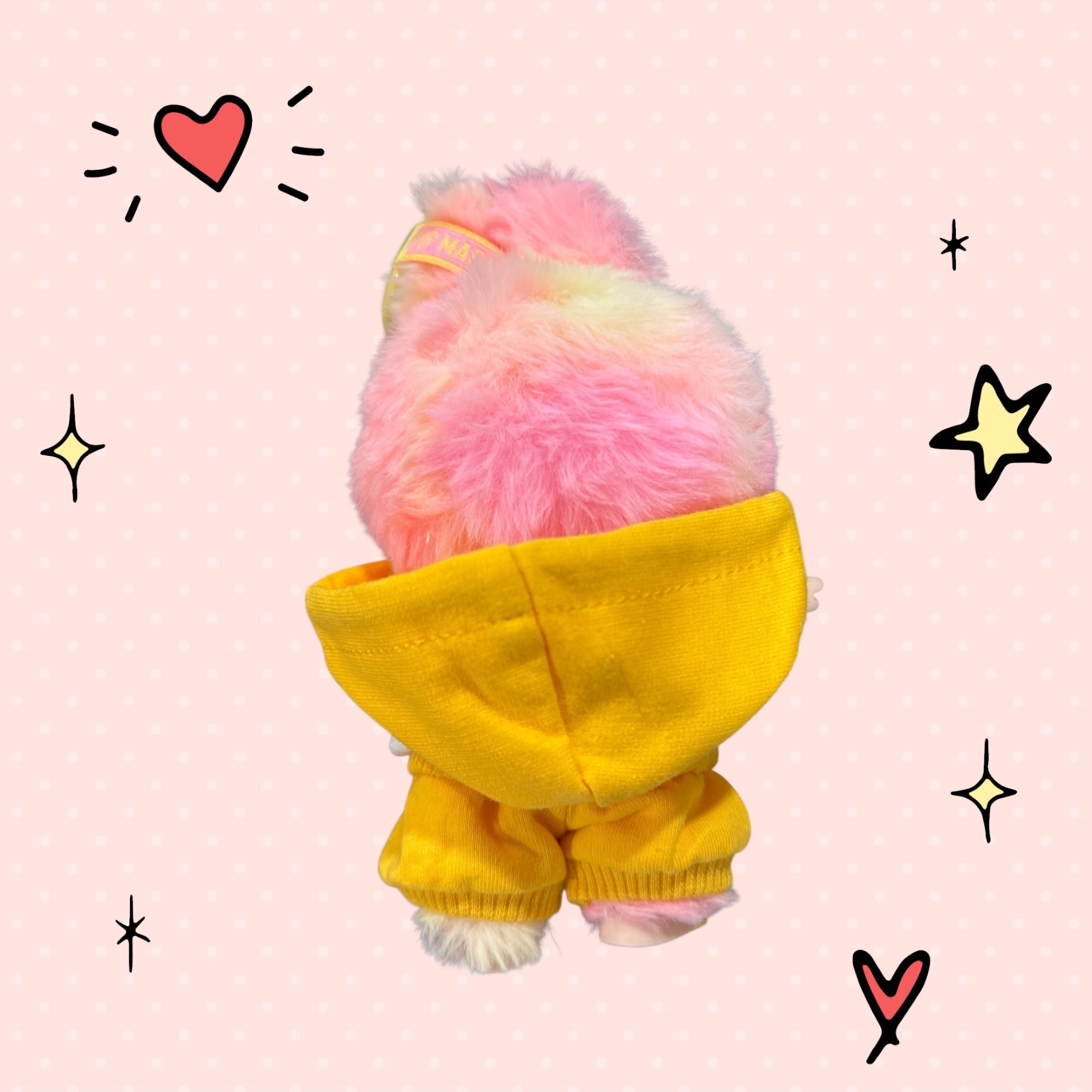 Hoodie Outfits Multiple Colors Available for 17cm Doll