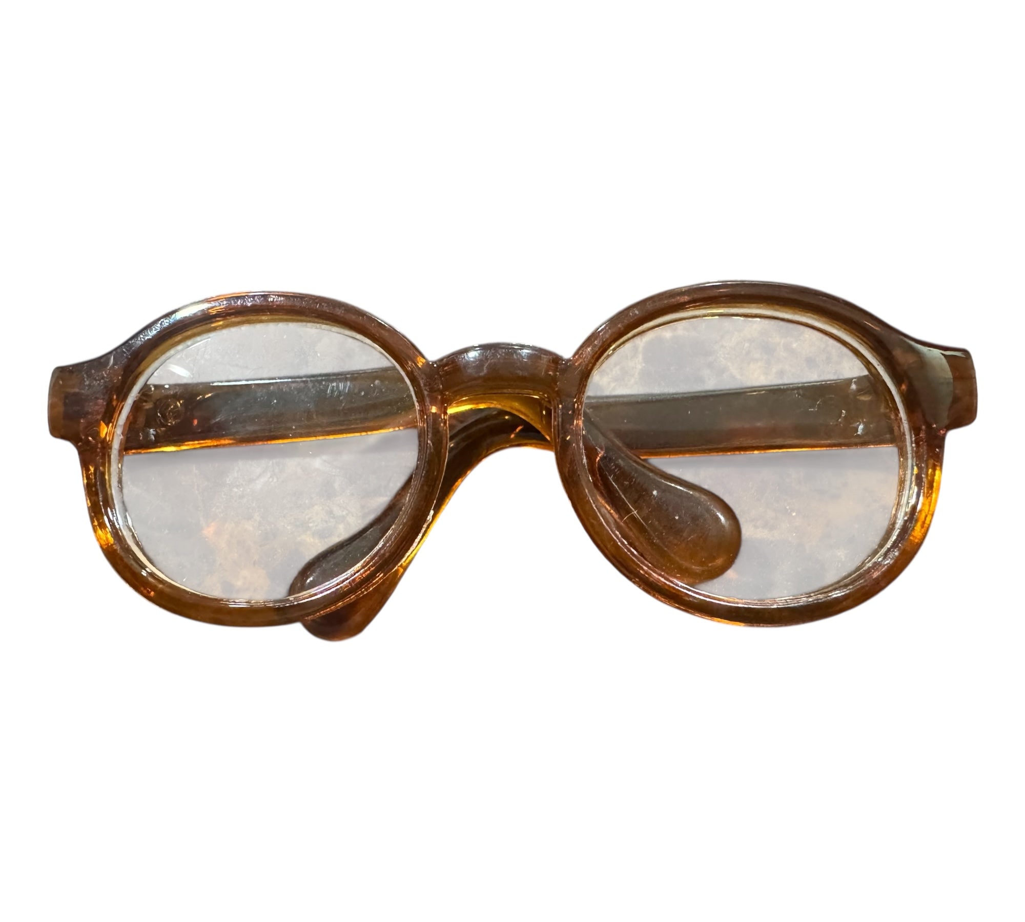 Miniature Glasses for 17cm Dolls – Acrylic Eyewear Accessory (16 Styles)