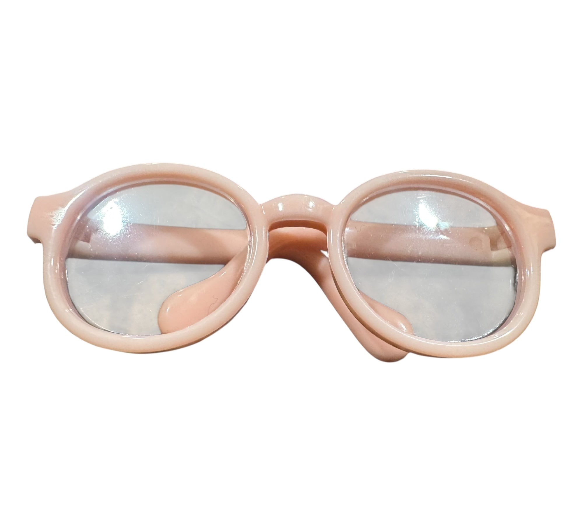 Miniature Glasses for 17cm Dolls – Acrylic Eyewear Accessory (16 Styles)