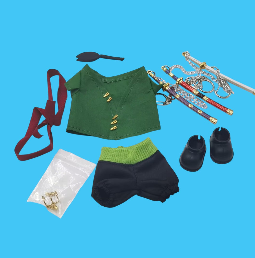 Set Sail in Style – Pirate-Inspired Doll Cosplay Outfits for 17cm Dolls!