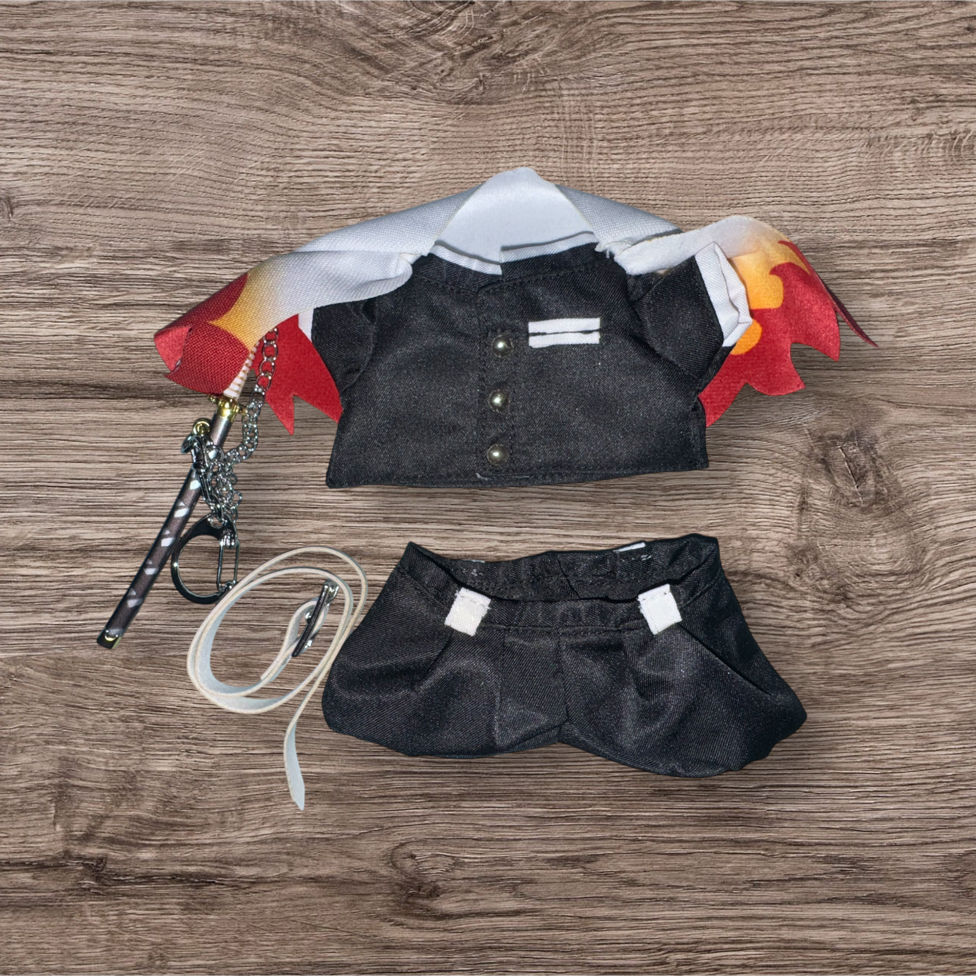 Warrior-Inspired Cosplay Costumes for 17cm Dolls