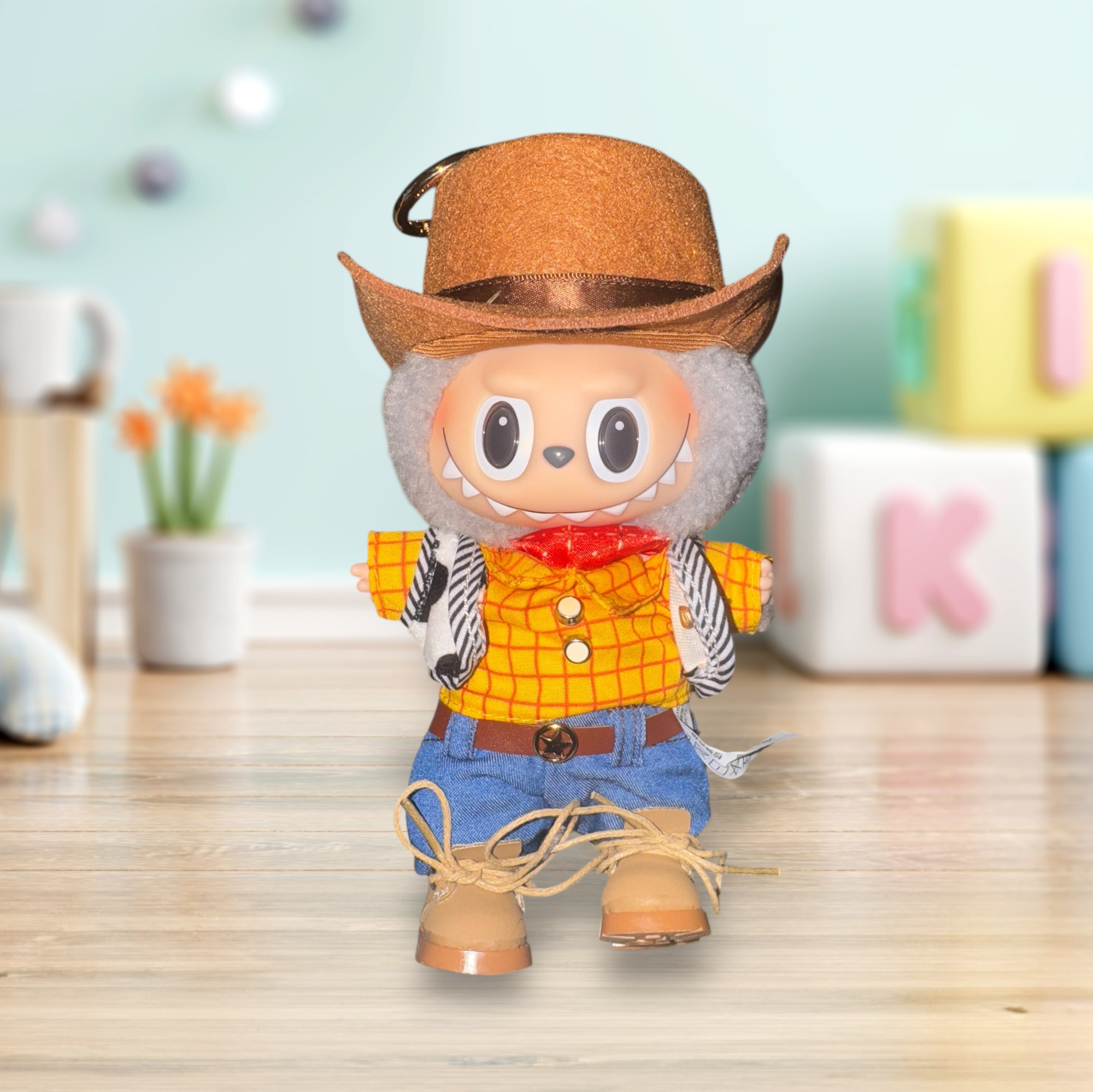 4 Themed Costumes (Cowboy, Space Ranger, Dino, Three-Eyed Alien)