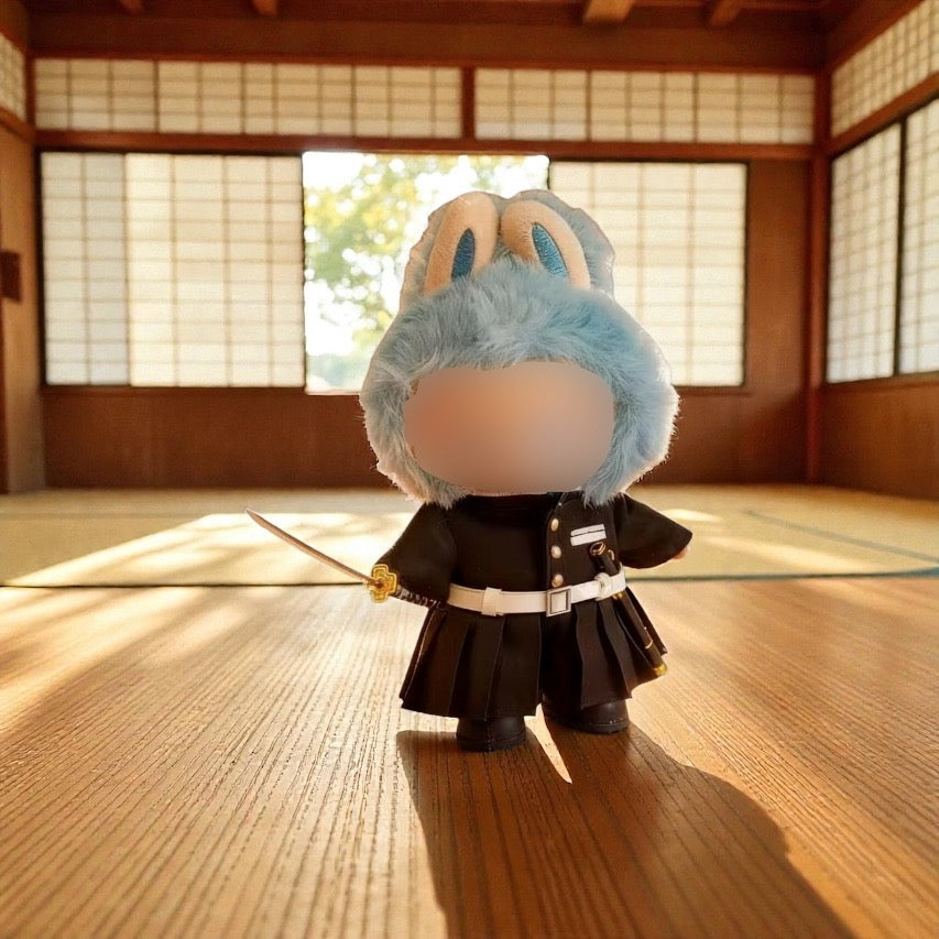 Warrior-Inspired Cosplay Costumes for 17cm Dolls