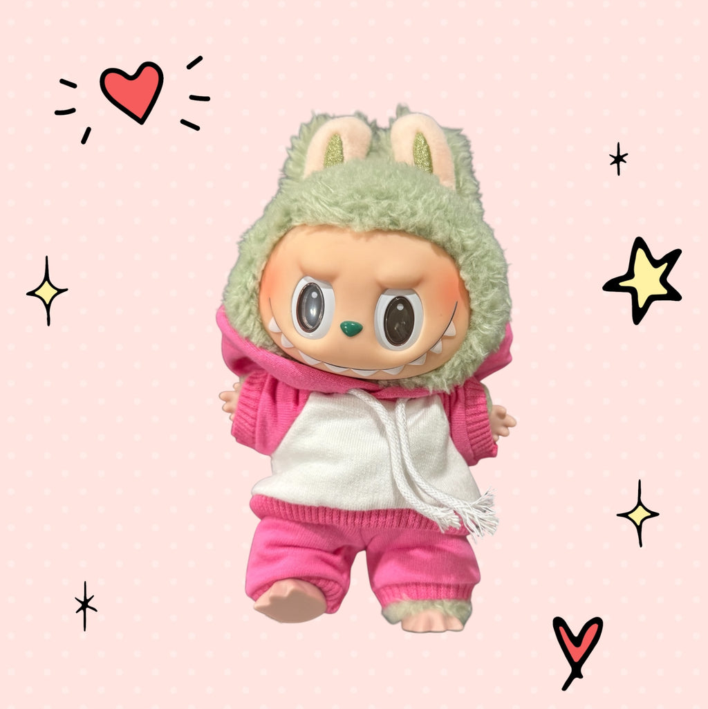 Hoodie Outfits Multiple Colors Available for 17cm Doll