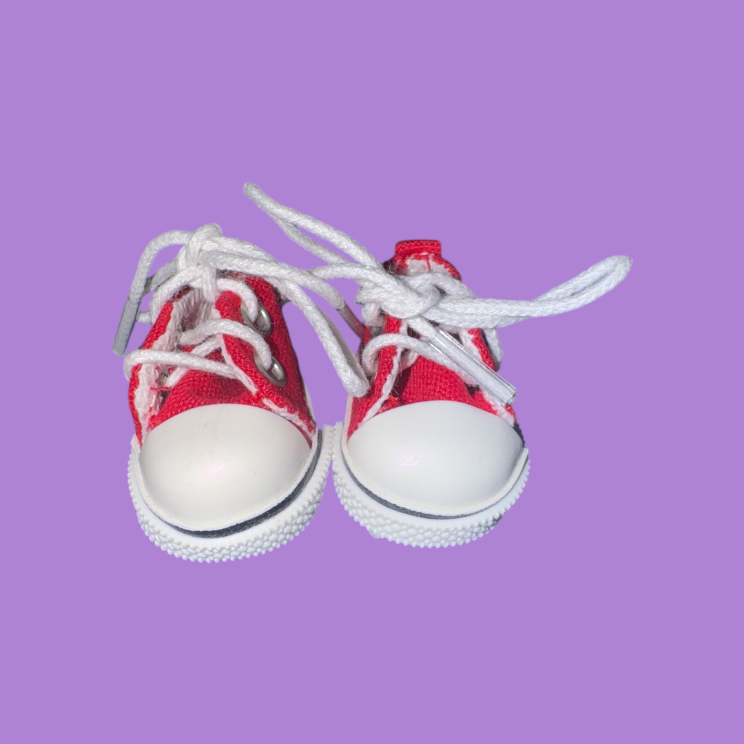 Mini Sneaker Shoes for 17cm Dolls