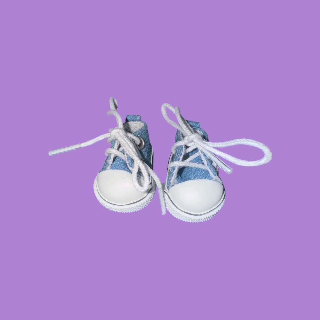 Mini Sneaker Shoes for 17cm Dolls