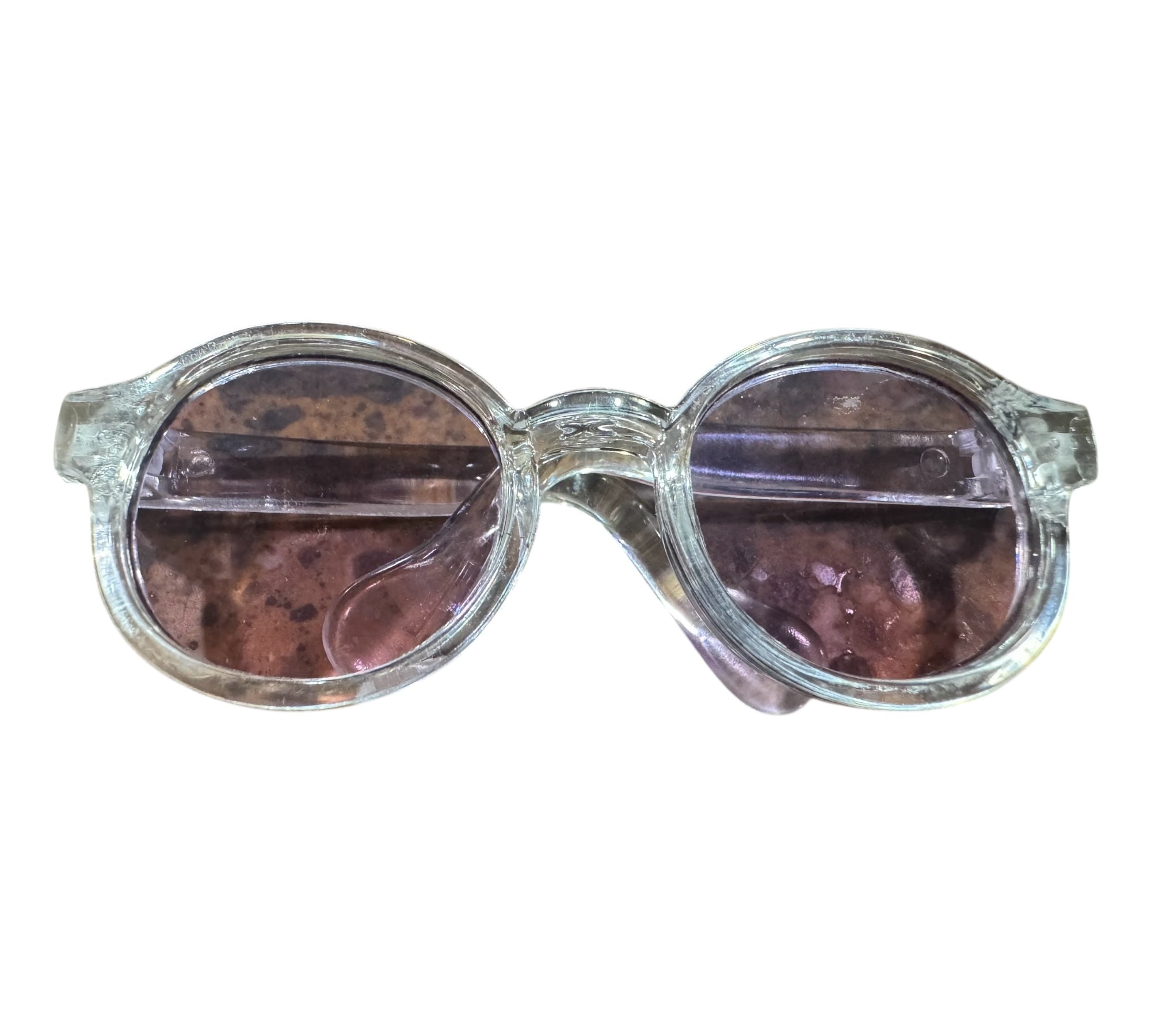 Miniature Glasses for 17cm Dolls – Acrylic Eyewear Accessory (16 Styles)