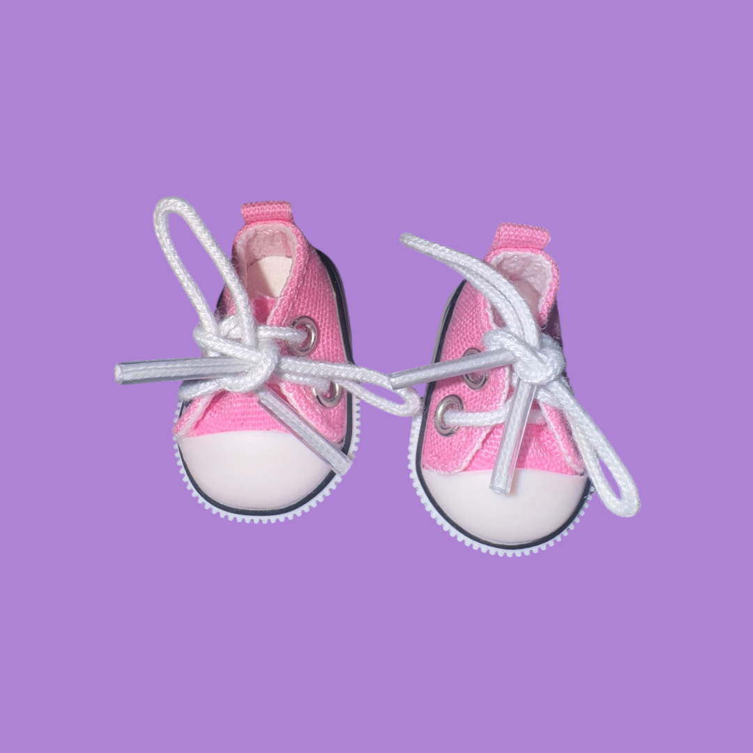 Mini Sneaker Shoes for 17cm Dolls