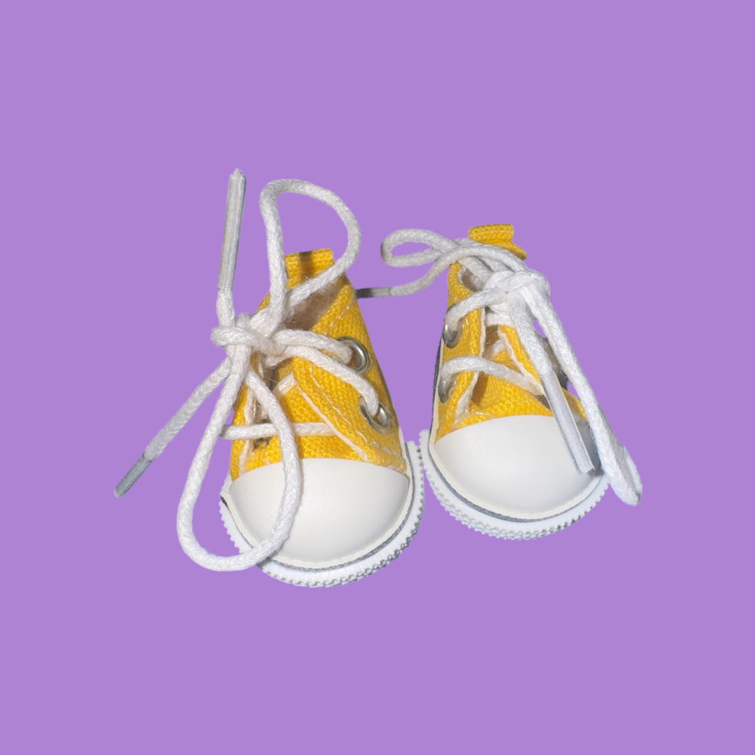Mini Sneaker Shoes for 17cm Dolls