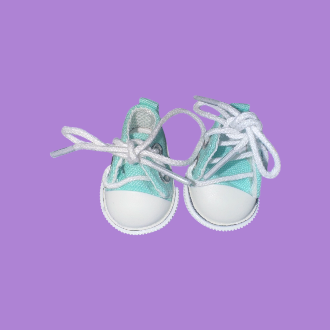 Mini Sneaker Shoes for 17cm Dolls