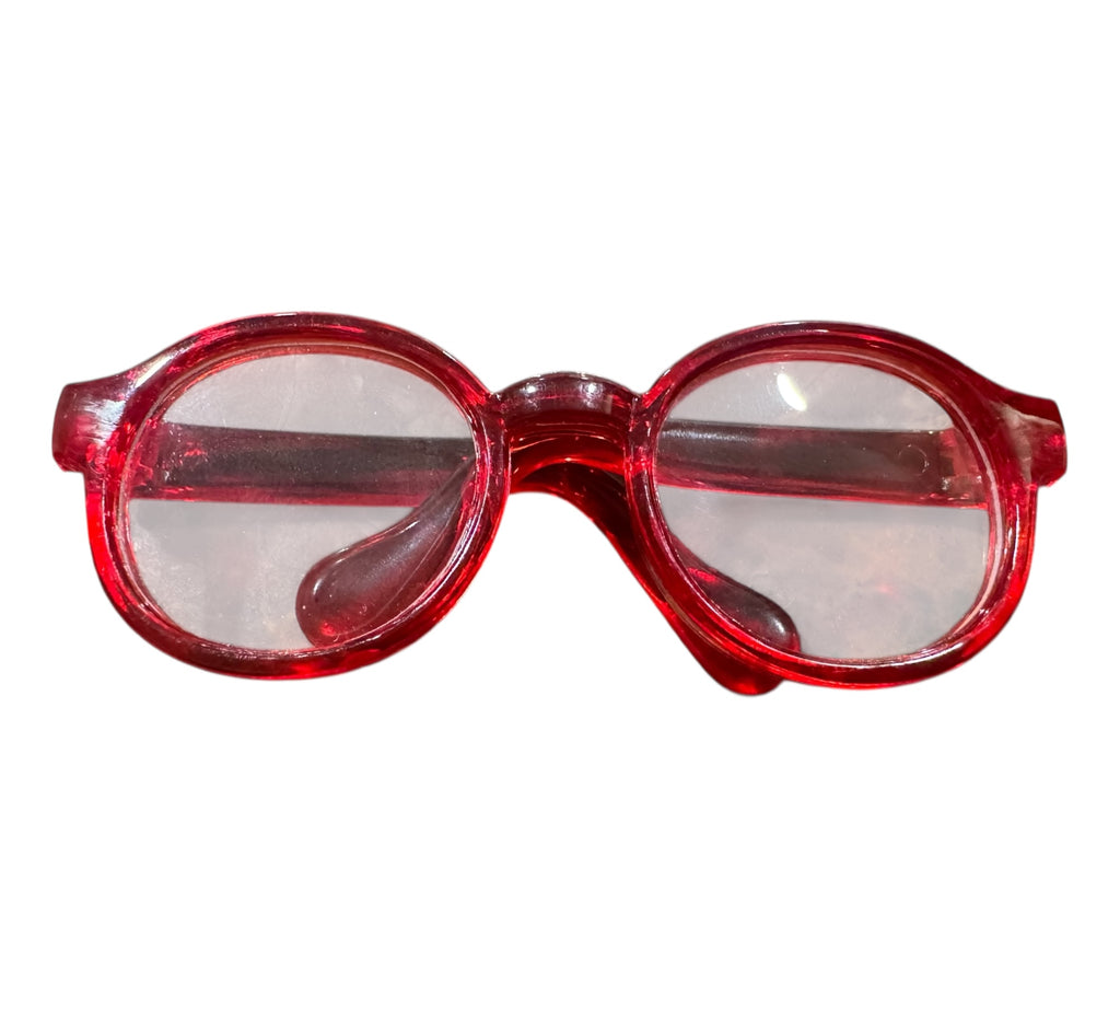 Miniature Glasses for 17cm Dolls – Acrylic Eyewear Accessory (16 Styles)