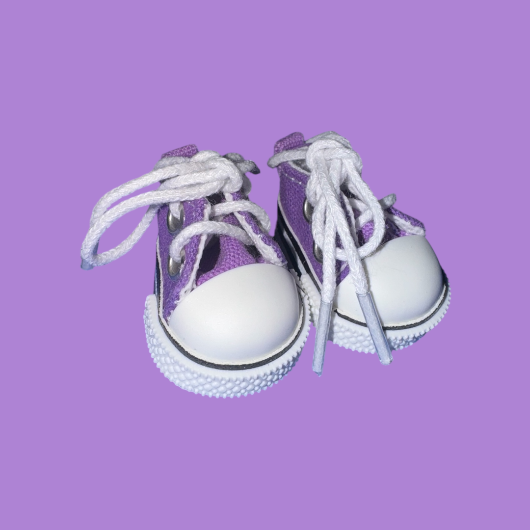 Mini Sneaker Shoes for 17cm Dolls