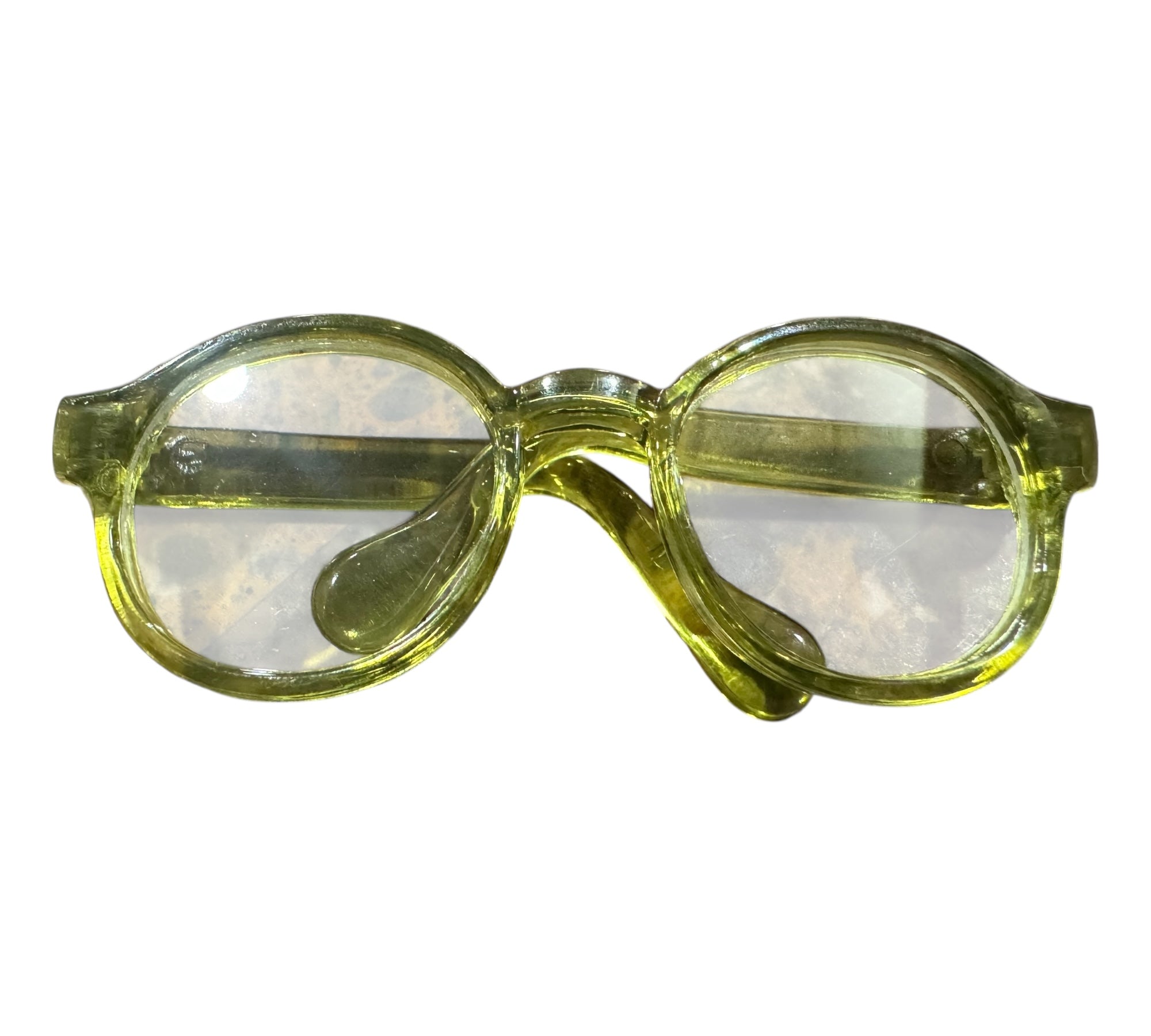 Miniature Glasses for 17cm Dolls – Acrylic Eyewear Accessory (16 Styles)