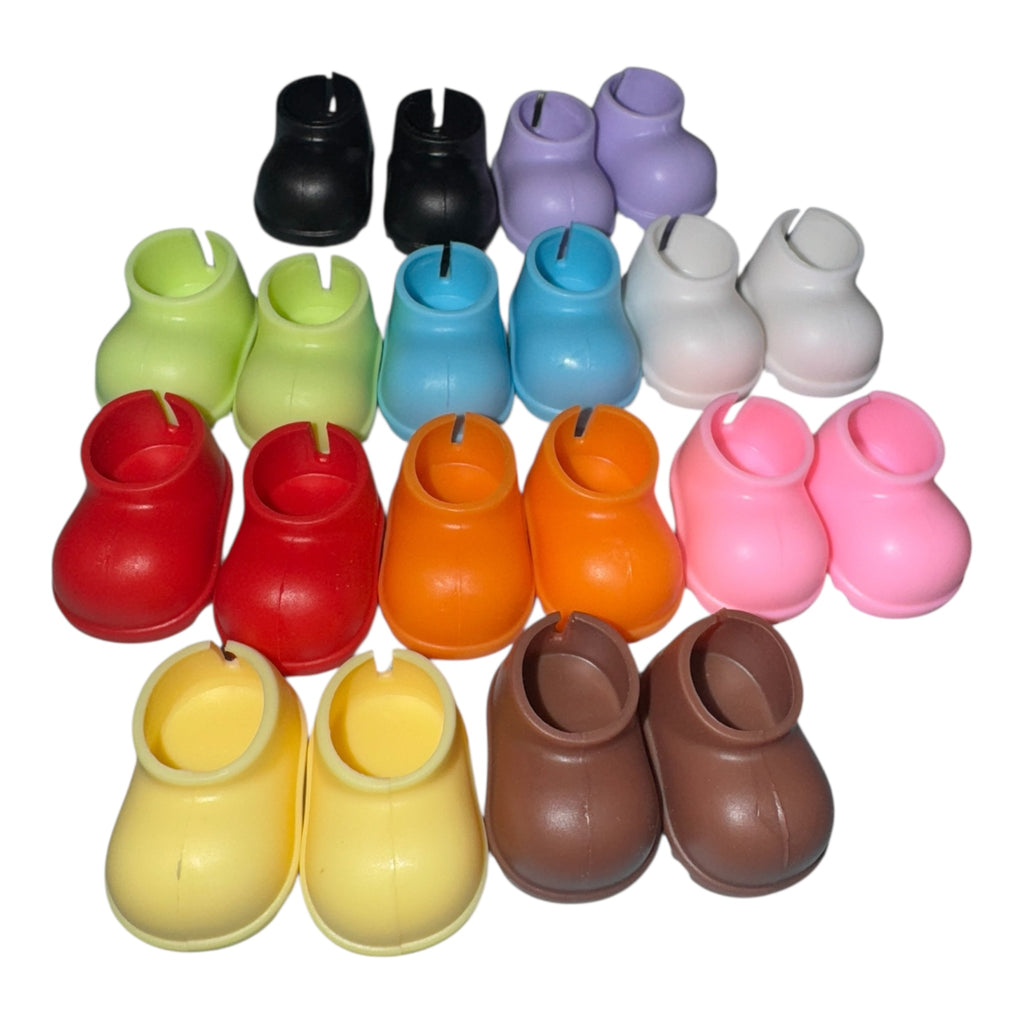 Colorful Boots for 17cm Dolls – Mix & Match Styles