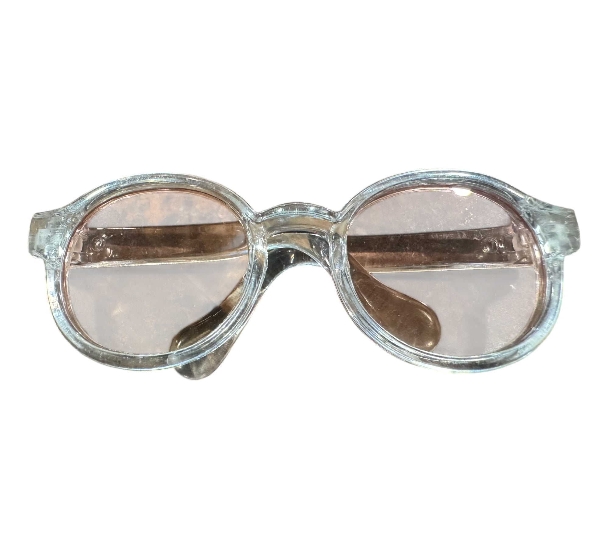 Miniature Glasses for 17cm Dolls – Acrylic Eyewear Accessory (16 Styles)