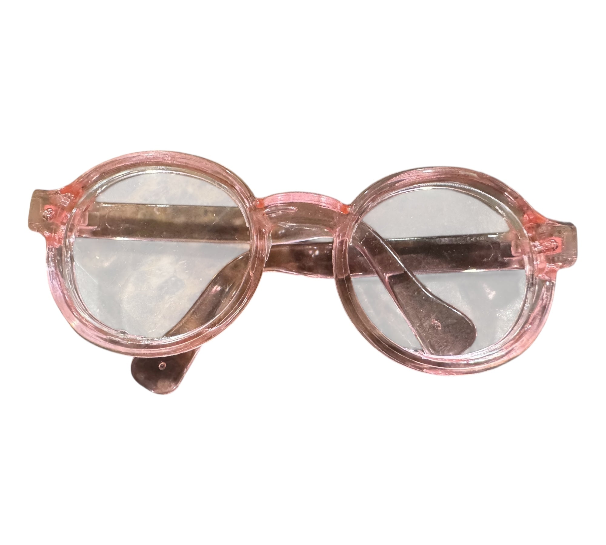 Miniature Glasses for 17cm Dolls – Acrylic Eyewear Accessory (16 Styles)