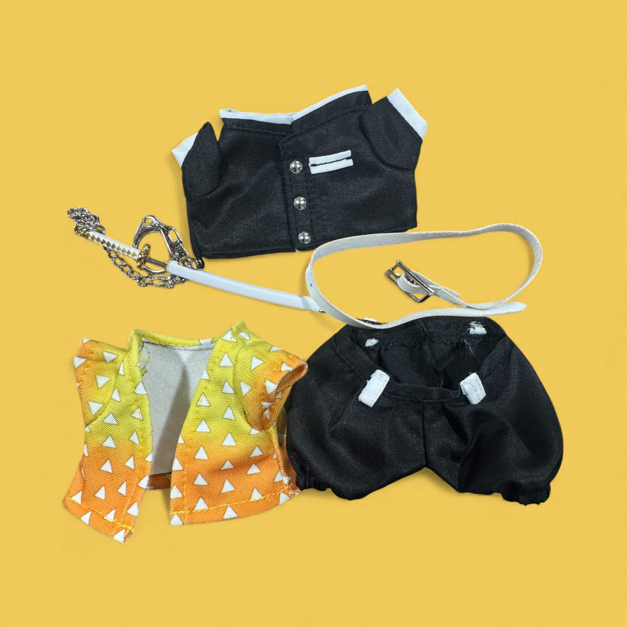 Warrior-Inspired Cosplay Costumes for 17cm Dolls