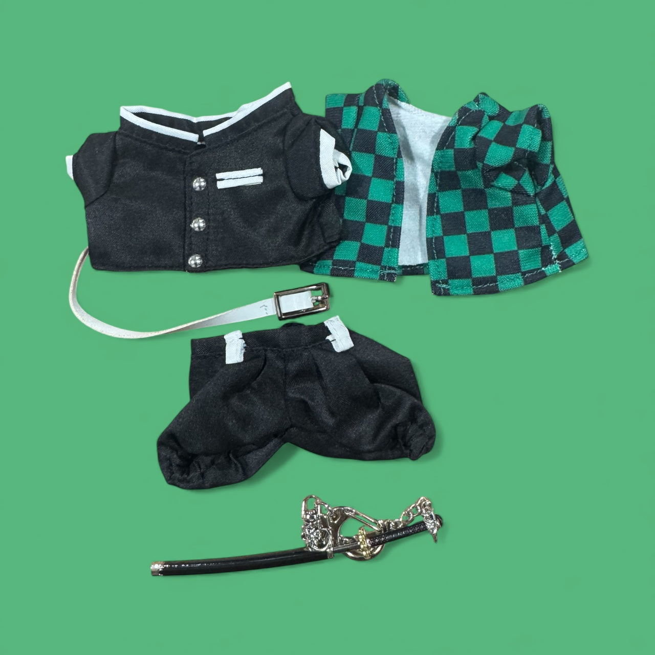 Warrior-Inspired Cosplay Costumes for 17cm Dolls