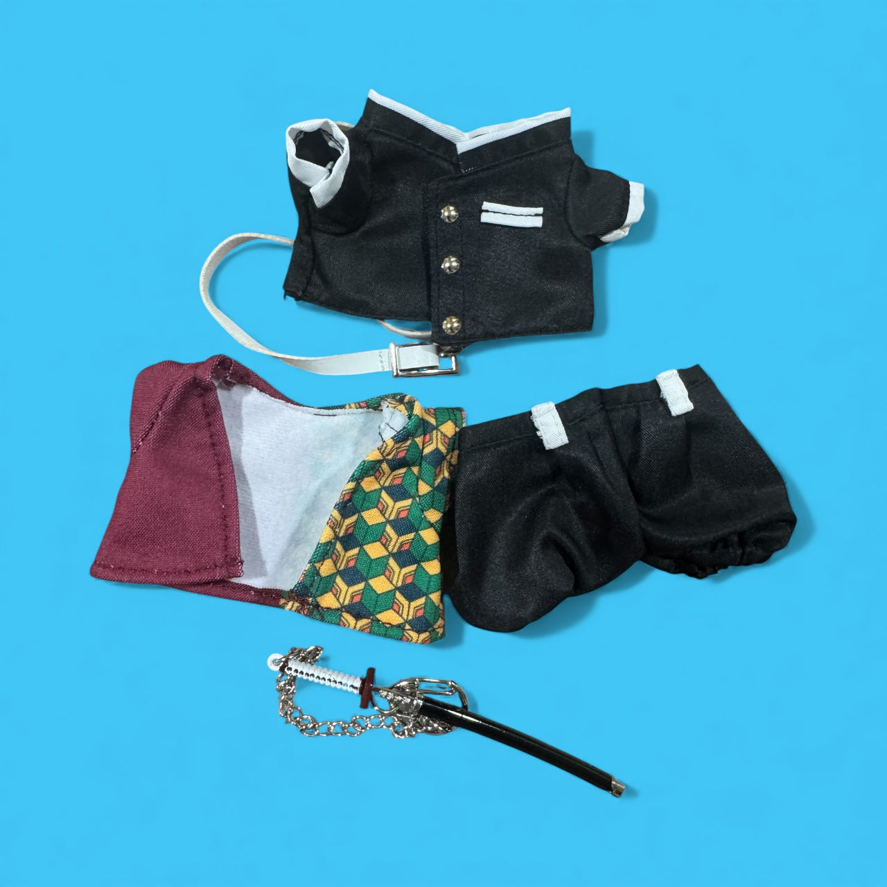 Warrior-Inspired Cosplay Costumes for 17cm Dolls