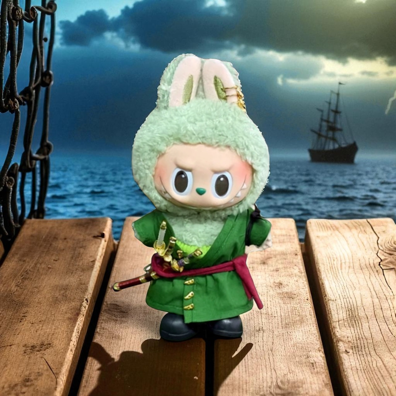 Set Sail in Style – Pirate-Inspired Doll Cosplay Outfits for 17cm Dolls!
